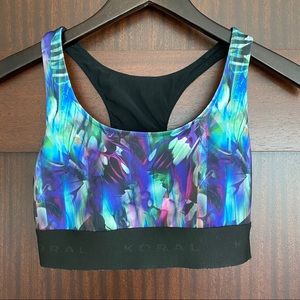 KORAL Orbit Sports Bra sz XS